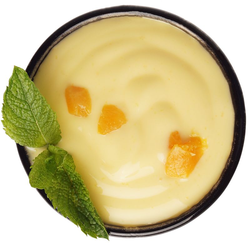 Йогурт с абрикосом и манго 2.8% жир. Деликатеска 270г цена и фото
