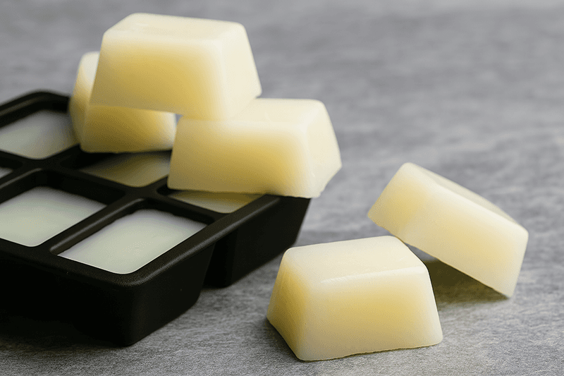 Молочный лед с корицей