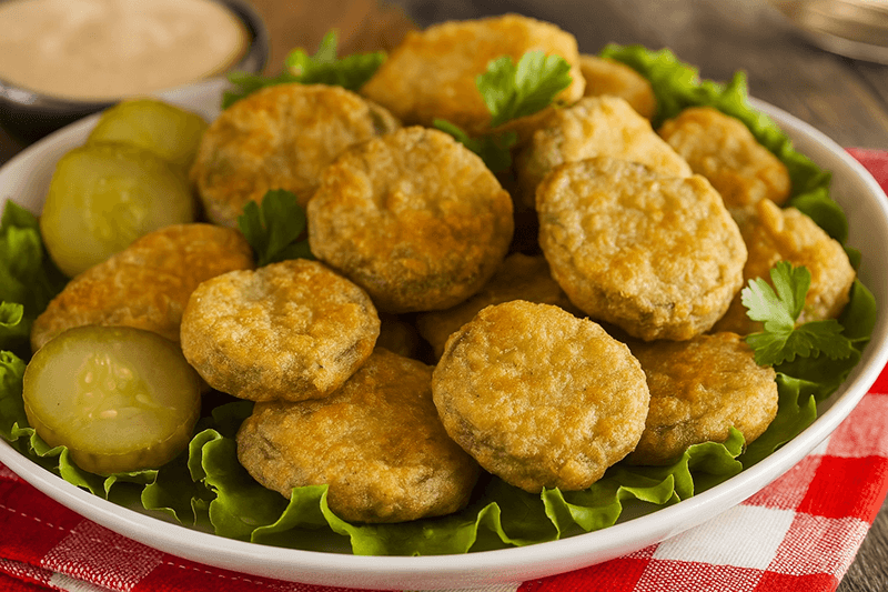 Маринованные огурчики в кляре (по-американски)