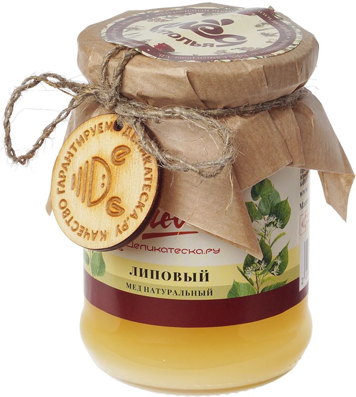 Мед натуральный Липовый Деликатеска 350г хлеб кукурузный деликатеска 350г