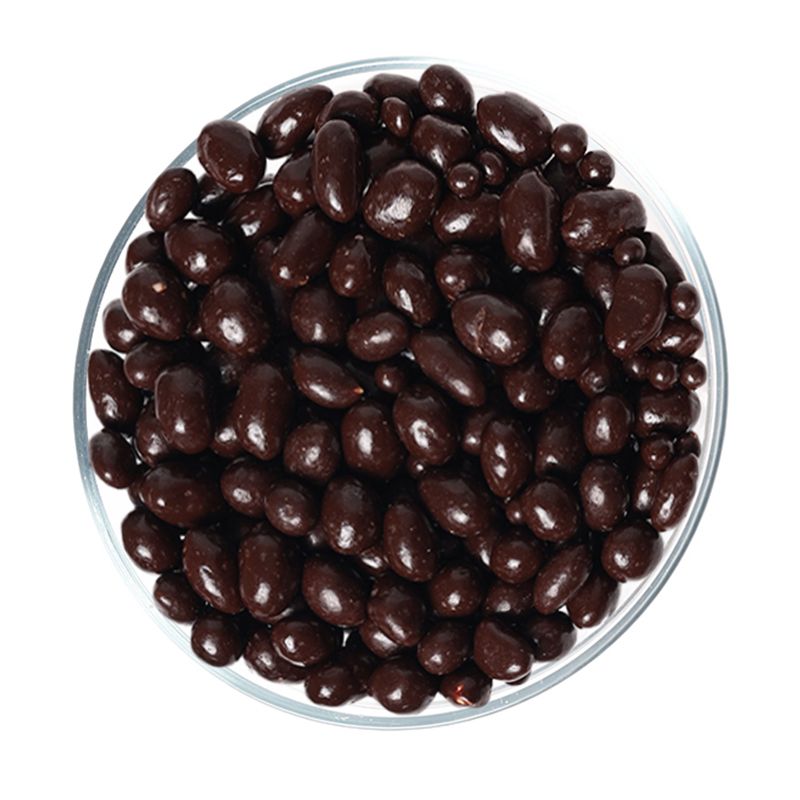 Арахис в темной шоколадной глазури 250г драже kdv арахис в молочно шоколадной глазури вес