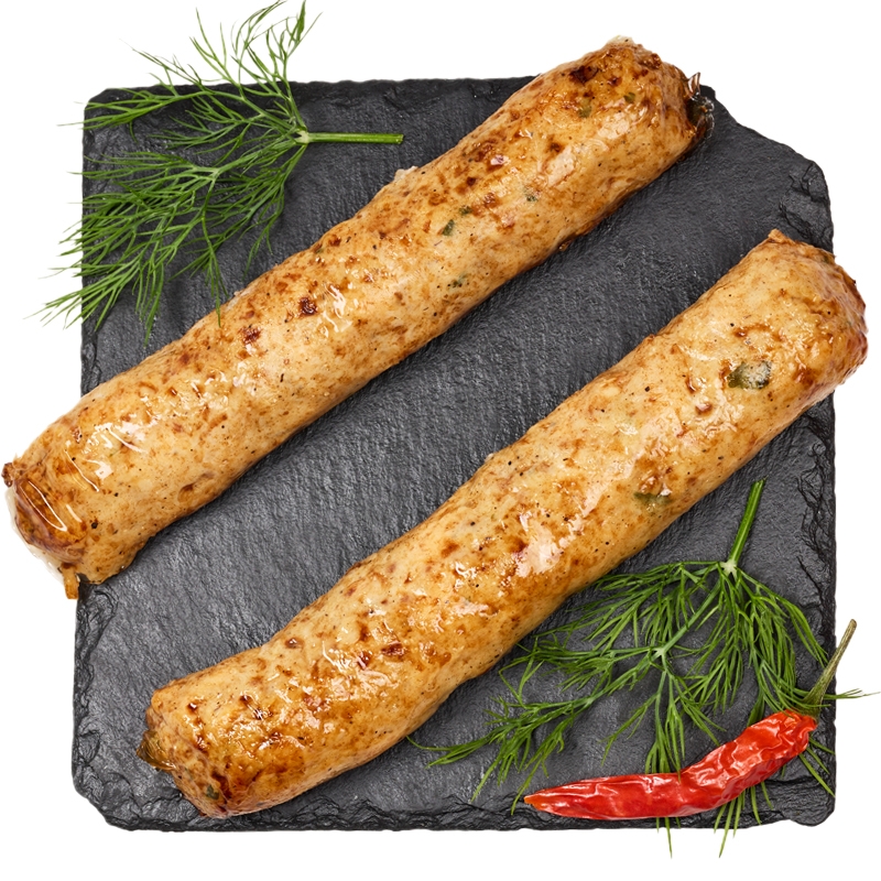 thumb-Люля-кебаб из мяса курицы и кролика Деликатеска 170г-0}
