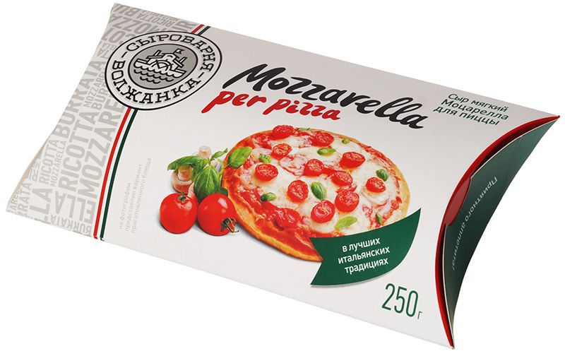 Сыр Моцарелла мягкий для пиццы Волжанка 250г