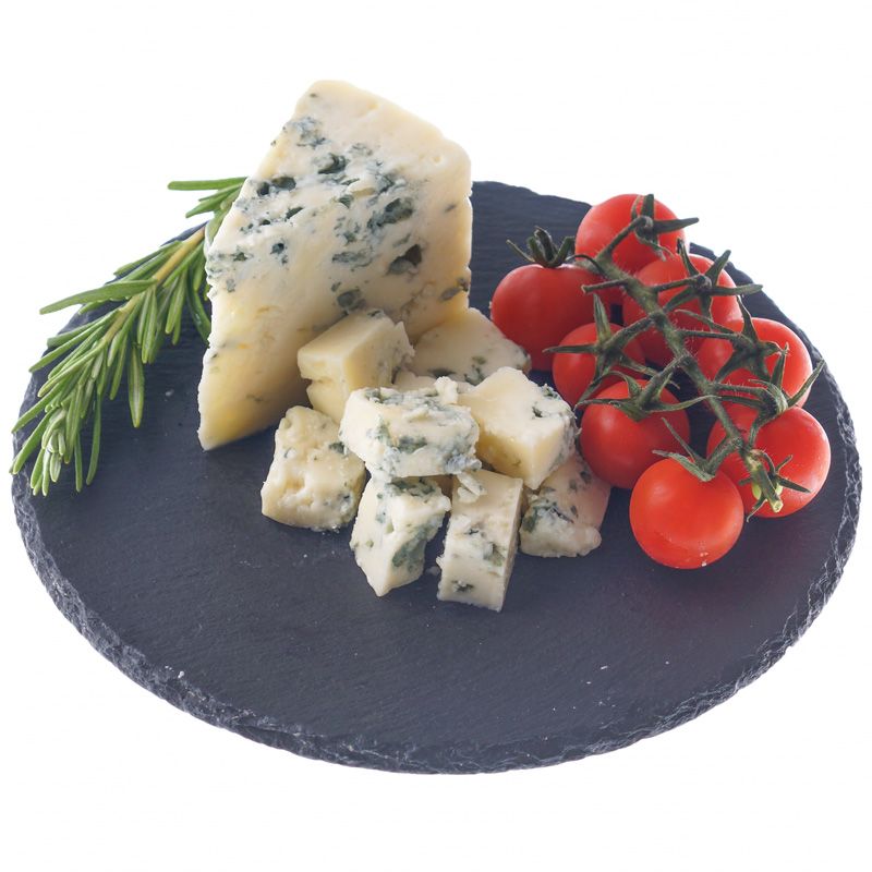 Сыр Рокфорини с голубой плесенью 50% жир. ~150г крем сыр дорблю с голубой плесенью 65% жир 80г