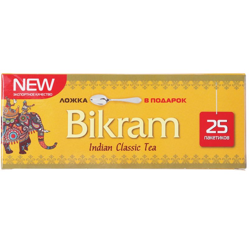 Чай черный Бикрам индийский классический 50г