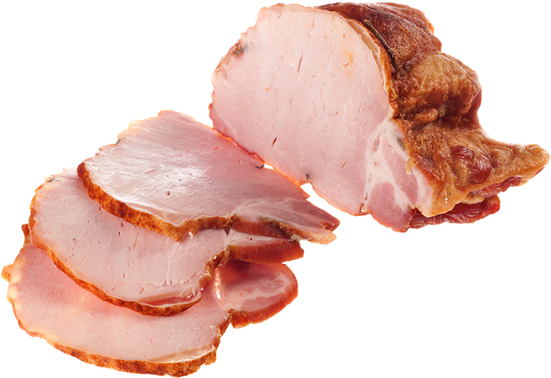 Корейка свиная копчено-вареная фермерская ~550 грудинка свиная заповедные продукты нежная копчено вареная 300 г