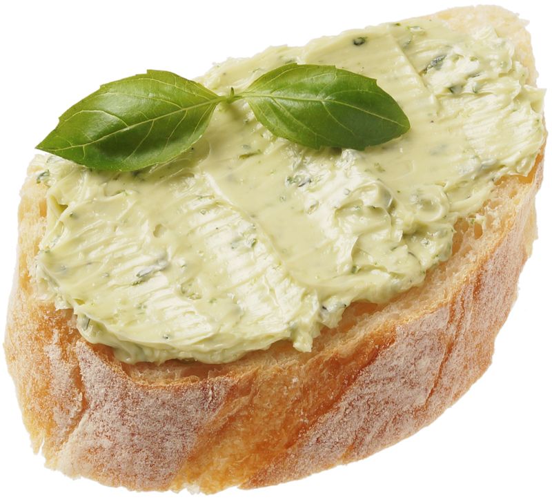 Масло с зеленью и чесноком 62.5% жир. фермерское 150г