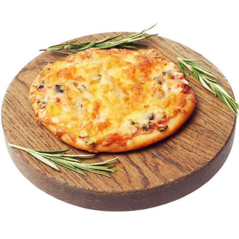 Мини-пицца Деликатеска 100г пицца ветчина с грибами римская деликатеска 430г