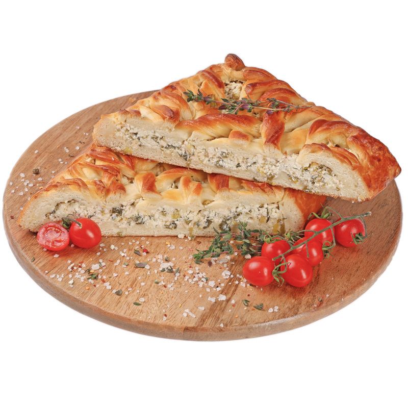 Пирог с брынзой и зеленым луком Деликатеска 1кг пирог с мясом деликатеска 1кг