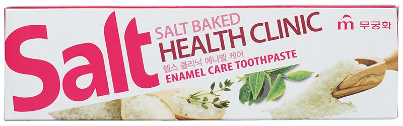 Зубная паста Salt Baked Health Clinic с солью 100г зубная паста mukunghwa tea catechin health clinic 100 мл зеленый