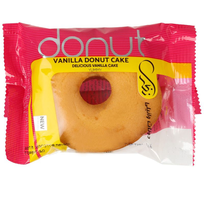 сумка пончик донат не беспокоить красный Донат со вкусом Ванили 55г