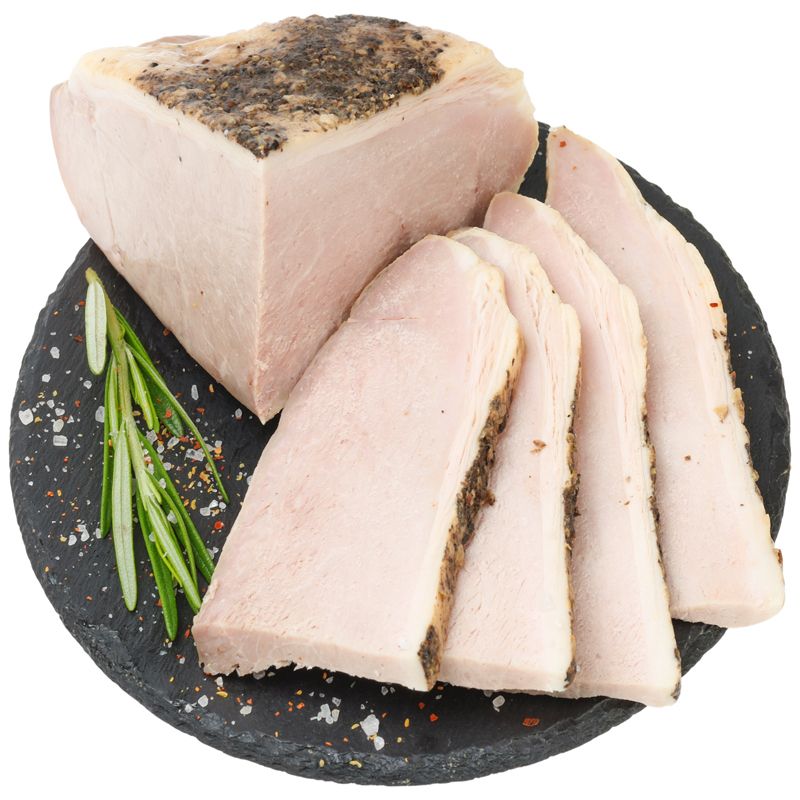 Окорок из свинины Мясное раздолье Деликатеска ~500г балык свиной сырокопченый мясное раздолье охлажденный 400г