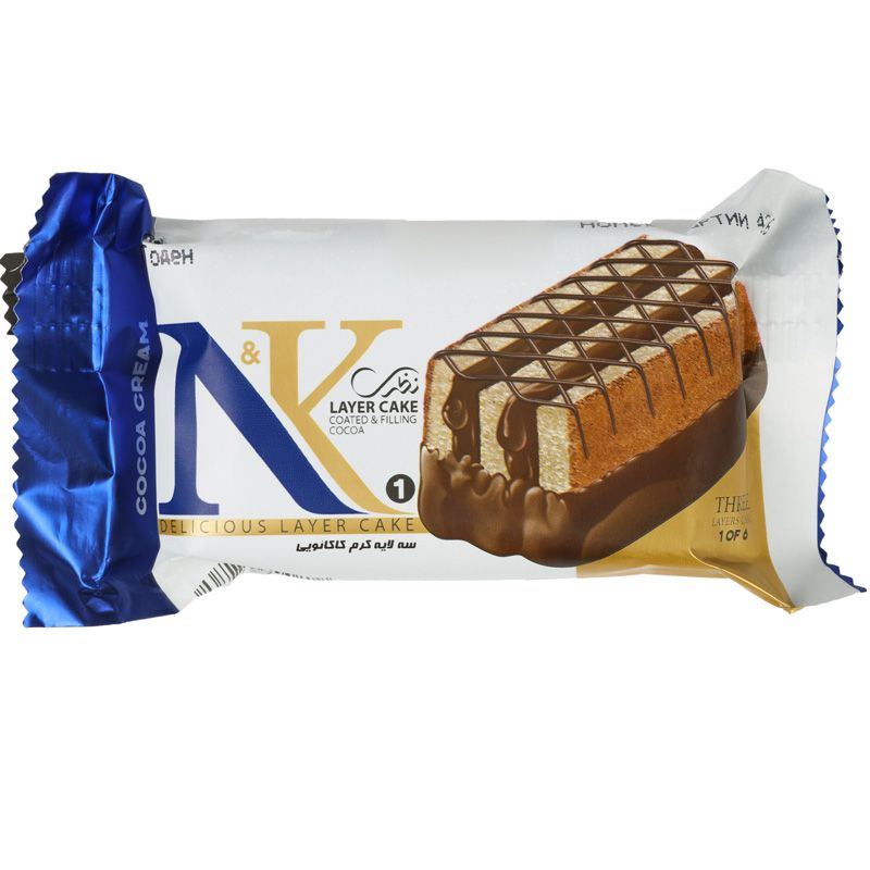 Пирожное бисквитное N&К с кремом какао и глазурью 40г пирожное бисквитное kinder delice в шоколадной глазури 39 г