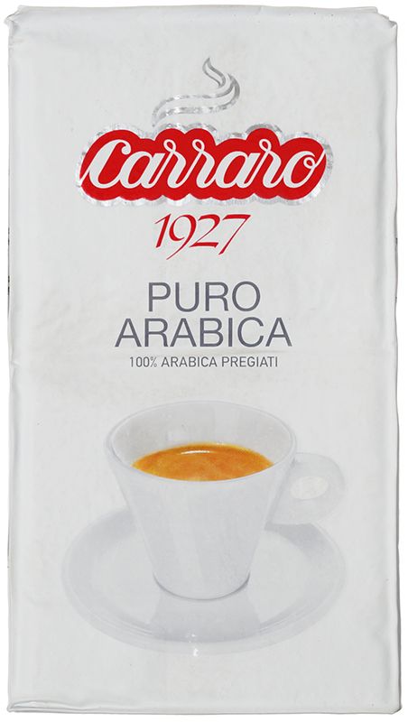 Кофе CARRARO Арабика 250г кофе зерновой carraro evaluna 1000г
