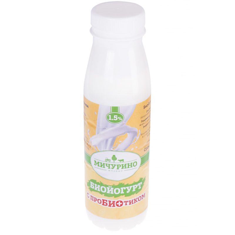 Пробиотик биойогурт 1.5% жир. Мичурино молоко 280г биойогурт груша манго 2 5% жир сернур 230г