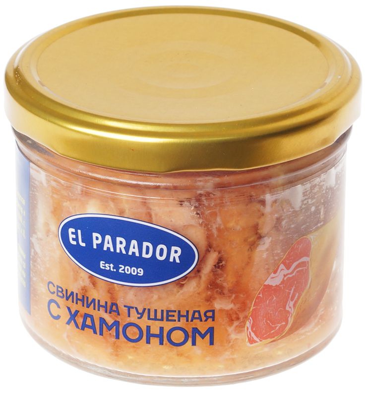 Свинина тушеная с хамоном El Parador 250г