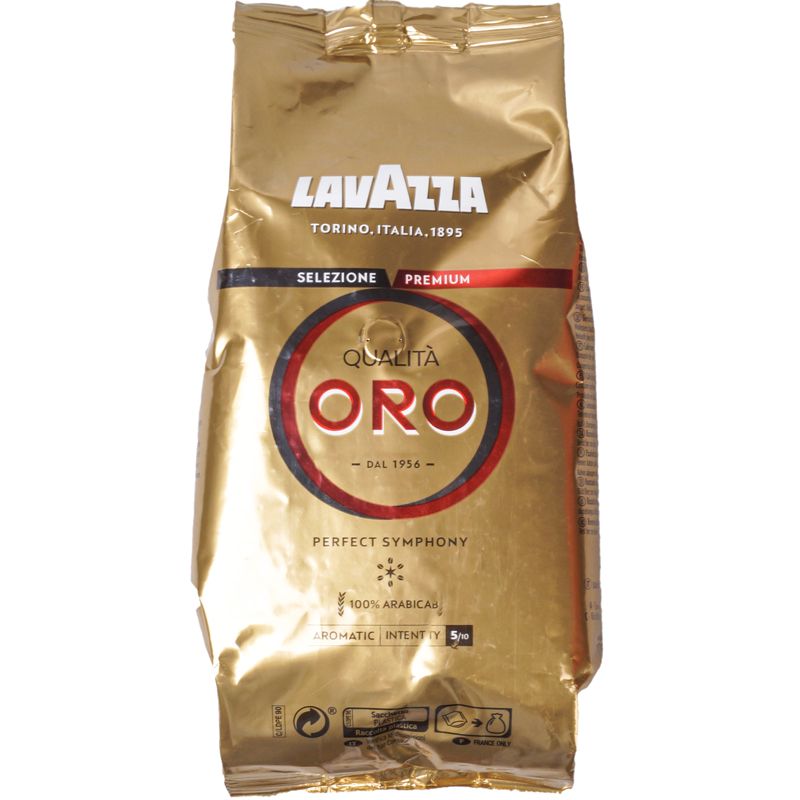 Кофе в зернах Lavazza Qualita Oro 1кг кофе молотый lavazza qualita oro в мягкой упаковке 250 г
