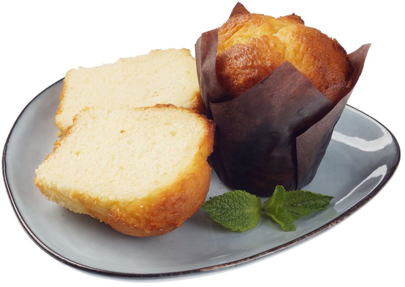 Маффин с ванилином Деликатеска 240г пирожное картошка с рикоттой деликатеска 240г