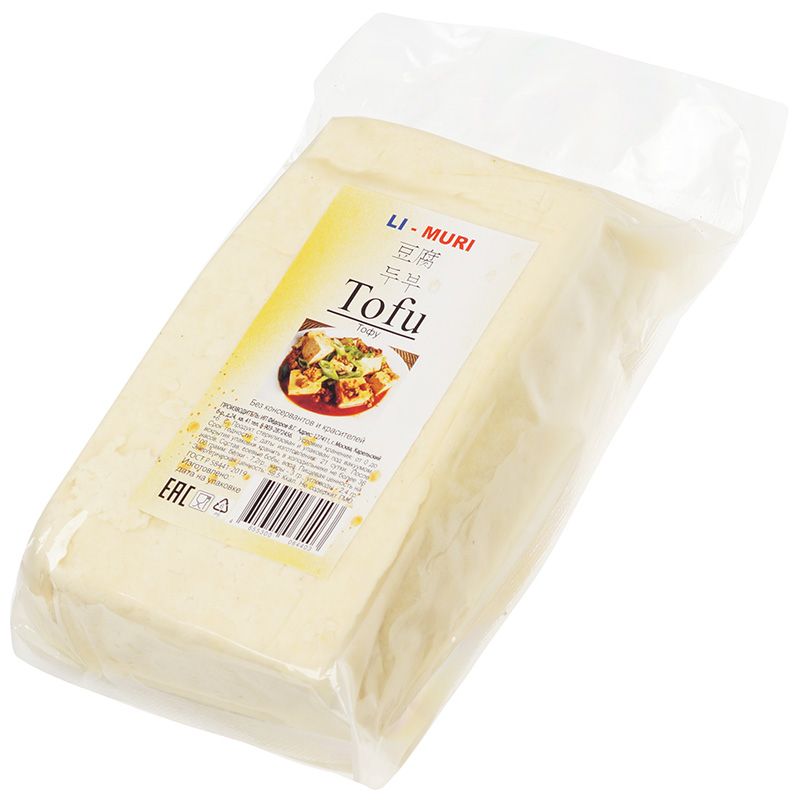 сыр растительный veganova тофу с оливками змж 250 г Тофу соевый 500г