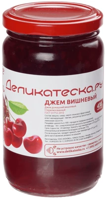 Джем вишневый домашний 430г-0}
