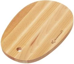 Доска разделочная овальная из бука Деликатеска
