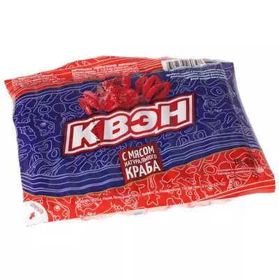 Крабовые палочки Квэн с мясом краба 500г - купить в Москве по выгодной ...