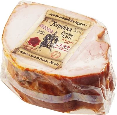 Корейка свиная копчено-вареная фермерская ~550-1}