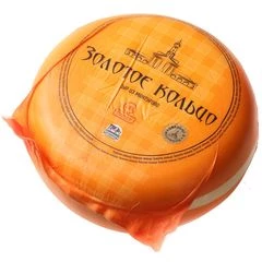 Сыр полутвердый Золотое кольцо Боговарово 50% жир. ~1.2кг