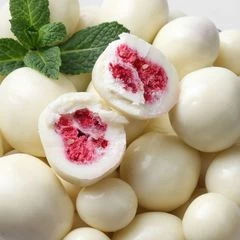 Малина в белой шоколадной глазури Деликатеска 250г