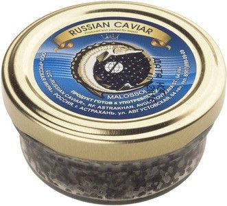 Икра стерляжья черная без консервантов 50г