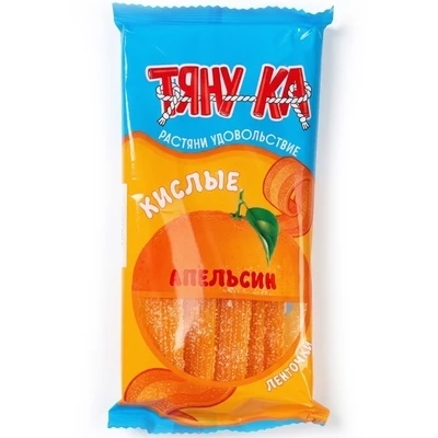 Мармелад жевательный со вкусом апельсина 150г  -0}