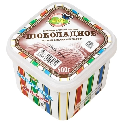 Мороженое Шоколадное сливочное dep 500г-0}
