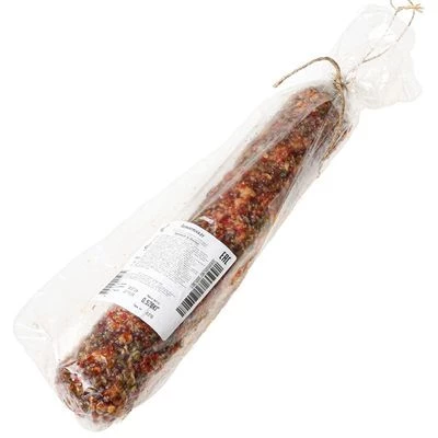 Колбаса сырокопченая Европейская в обсыпке Деликатеска ~500г-1}