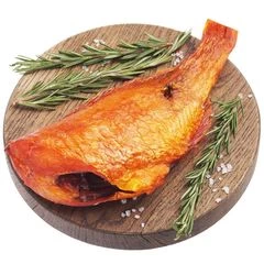 Окунь морской горячего копчения без головы ~400г