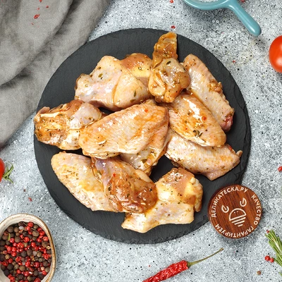 Куриные крылья в маринаде по-паназиатски от Шефа авторский рецепт Деликатеска ~400г-0}