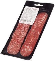 Ассорти из сыровяленых колбас нарезка 100г