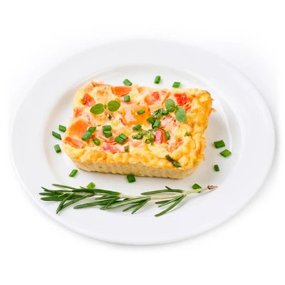 Омлет с помидорами и зеленью Деликатеска 150г-0}