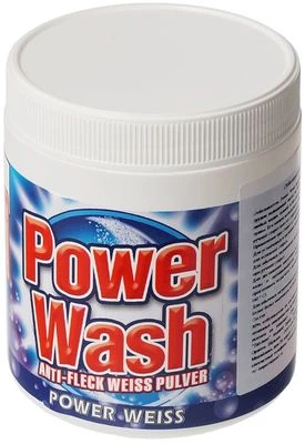 Отбеливатель для белых вещей Power Wash 600г-0}