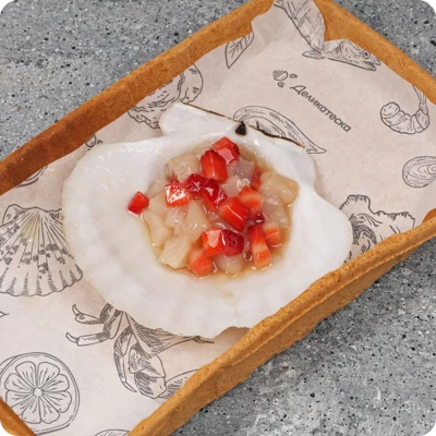 Гребешок с клубникой 70г-0}