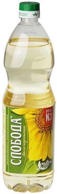 Масло подсолнечное Слобода 1л-0}
