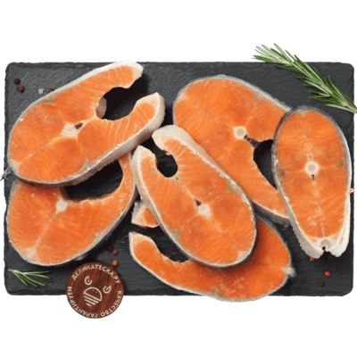 Стейк кижуча чилийского ~1кг-0}