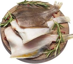 Камбала желтоперая дальневосточная потрошеная без головы ~1кг