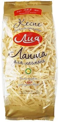 Лапша яичная для лагмана Лия 400г-0}