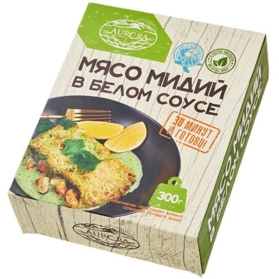 Мясо мидий в белом соусе 300г-0}