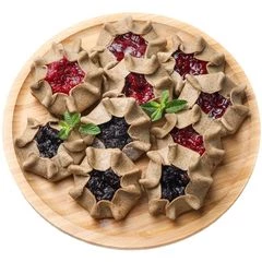 Пирожки карельские калитки Ягодный микс 12шт