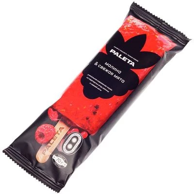 Мороженое Paleta Малина с зеленью мяты 70г-1}