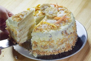 Торт кокосовая нежность
