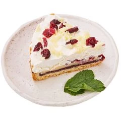 Торт брусничный с белым шоколадом 800г