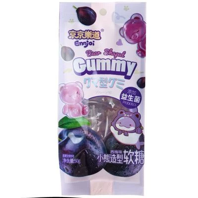 Конфета желейная Bear Shaped Gummy Blueberry Слива Guangdong Китай 50г-0}