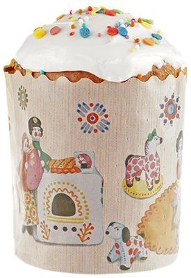 Кулич Пасхальный Православный освященный 100г-0}